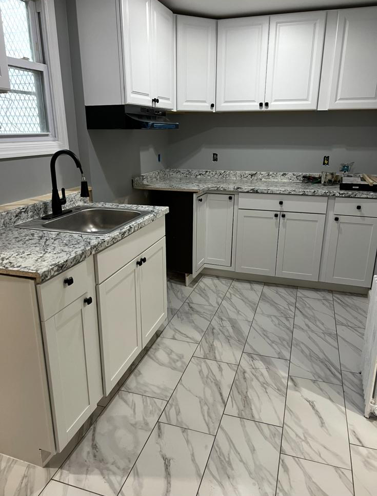 Kitchen remodeling work by ARVIB General Construction LLC